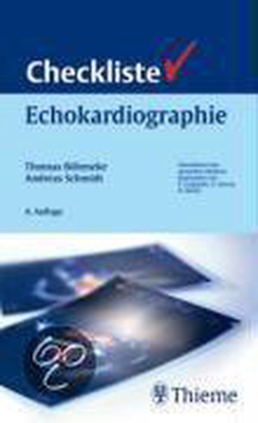 Checkliste Echokardiographie - cover
