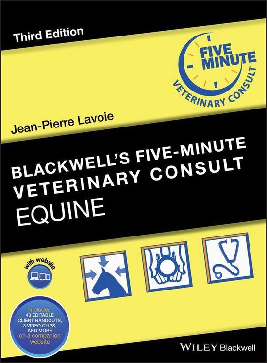 Blackwell's Five-Minute Veterinary Consult - Blackwell's Fiv ... - cover