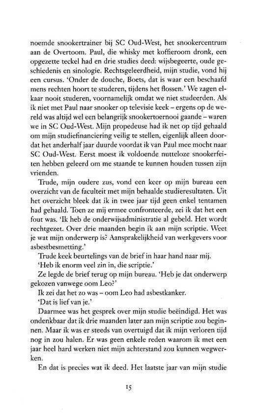 Een bladzijde uit een boek met tekst.