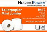 toiletpapier mini jumbo cellulose 2 laags