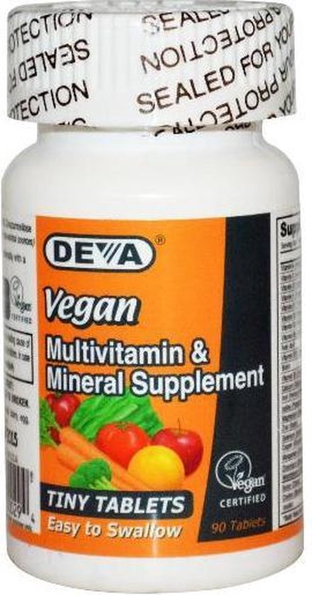 communicatie Begrijpen vrouwelijk Multivitamine & Mineraal Supplement (90 kleine vegetarische tabletten) -  Deva | bol.com