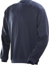 Jobman 5122 Roundneck Sweatshirt 65512293 - Navy - XXL