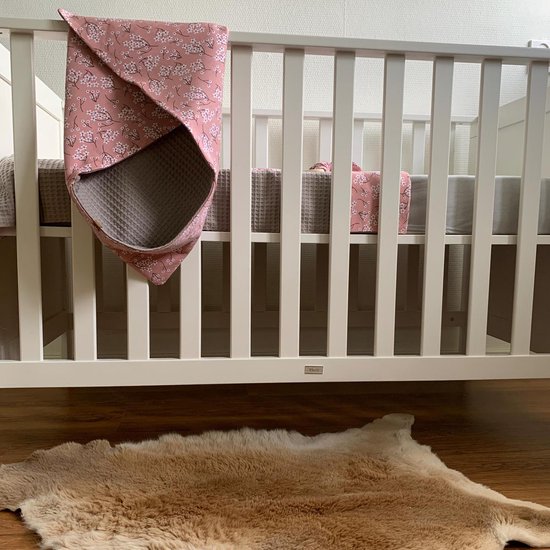 Lilly Wikkeldoek - roze/taupe