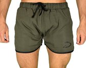 Fitness Short | Khaki Groen (S) - Disciplined Apparel