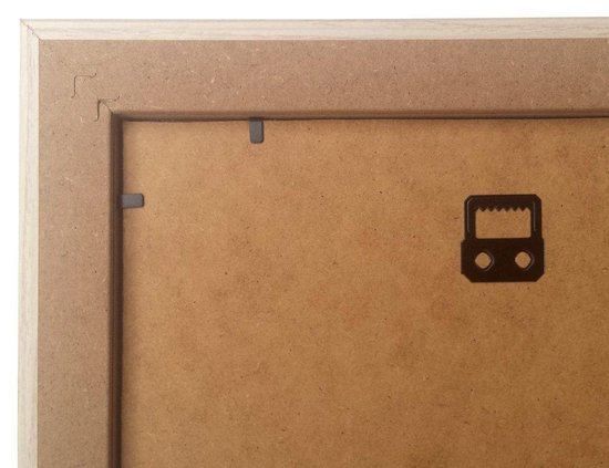 Homedecoration Misano - Cadre photo - Format photo - 24 x 26 cm - Marone Bicolor