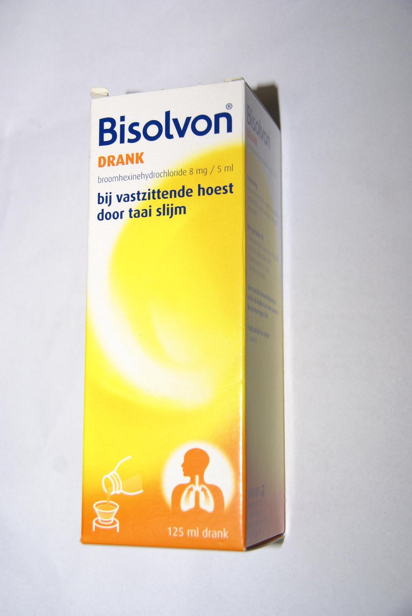 Goedkoopste Bisolvon Drank Vastzittende Hoest - 1 x 125 ml