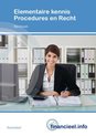Financieel administratieve beroepen  -   Elementaire kennis Procedures en Recht (set)