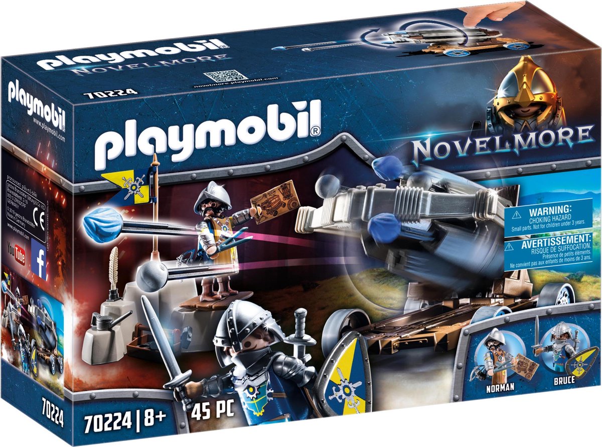 PLAYMOBIL Novelmore ridders met waterballista - 70224