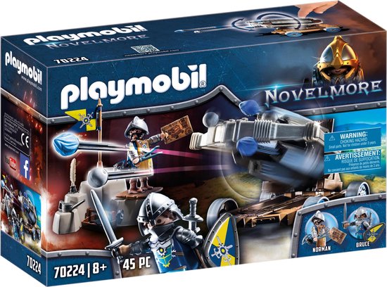 Foto: Playmobil novelmore ridders met waterballista 70224