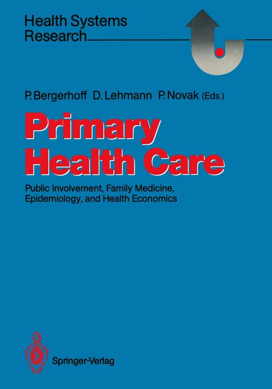 Health Systems Research Primary Health Care (ebook) 9783642832406 Boeken