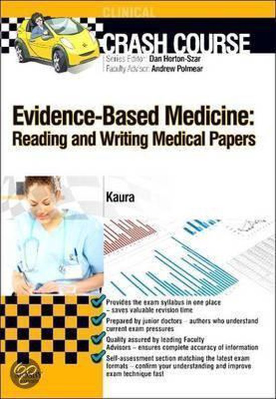 Crash Course EvidenceBased Medicine Reading and Writing Medical Papers, Amit Kaura,...