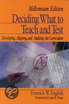 Deciding What to Teach and Test