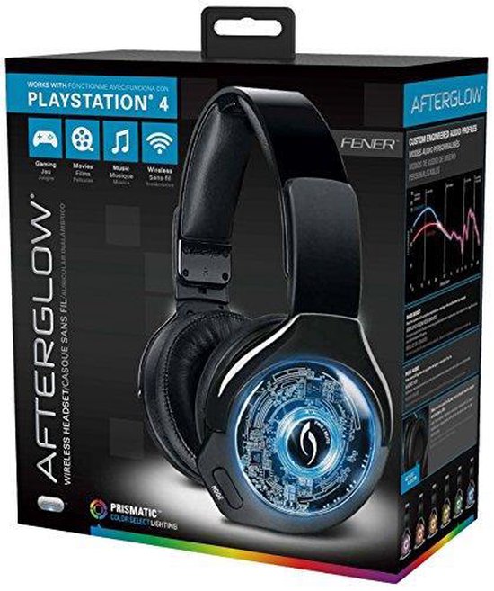 Afterglow Fener Draadloze Gaming Headset PS4