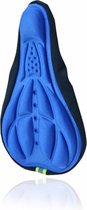 Fietszadel overtrek - zachte zadelhoes - comfortabele zadelmat - zadelkussen voor wielrenners - fietsonderdeel - Blauw - DisQounts