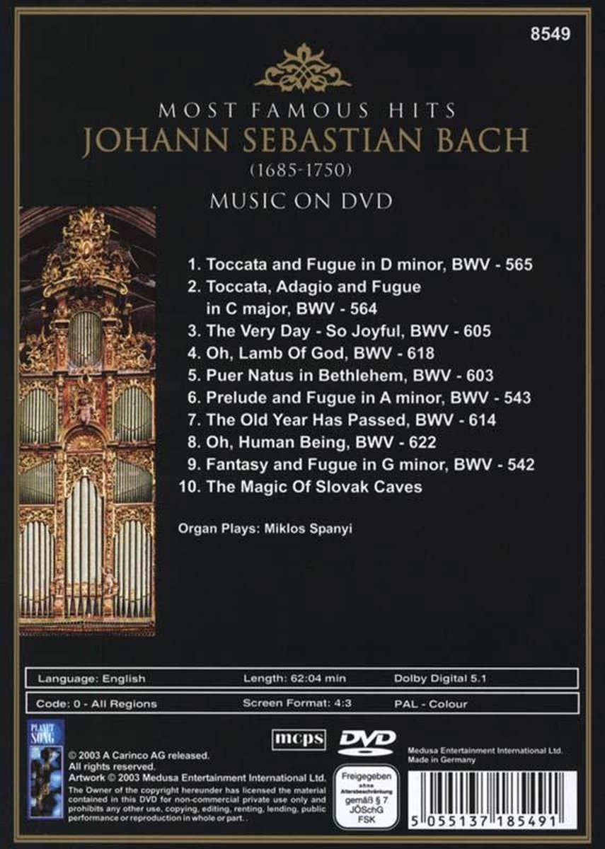 Bekannteste Werke Von Johann Sebastian Bach Johann Sebastian Bach: Most Famous Hits, Johann Sebastian Bach | Muziek