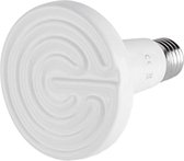 Keramisch warmte lamp infrarood Vermogen 60 watt (Wit)