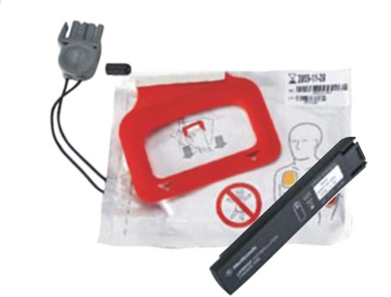 Physio-Control Accu en Elektrode Lifepak voor CRPlus/Express AED