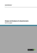 Design and Analysis of a Questionnaire