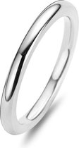 Silventi 983200111 52 Stalen Ring - 2 mm - Zilverkleurig