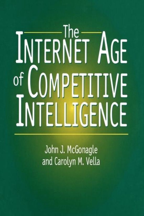 The Internet Age of Competitive Intelligence - cover