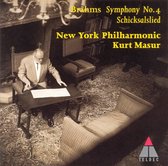 Brahms: Symphony no 4, etc / Masur, New York Philharmonic