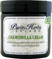 Purity Herbs - Kamille Crème - Ideaal bij droge huid en diverse huidproblemen - 100% natuurlijk met IJslandse kruiden - 60 ml