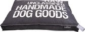 Lex & Max Raw Unclassified - Hondenkussen - Boxbed - Antraciet - 75x50x9cm