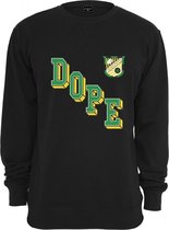 Team dope crewneck in kleur zwart in maat S