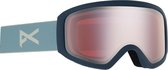 Anon Insight goggle slate / sonar silver (met extra amber lens)