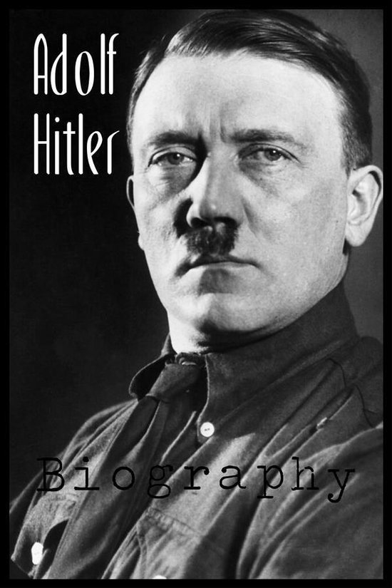 Adolf Hitler biografy - cover