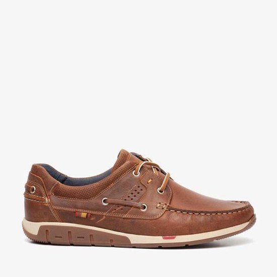 Hush Puppies Marcus Nubuck Heren Navy Veterschoenen 5063294220504 - Nu