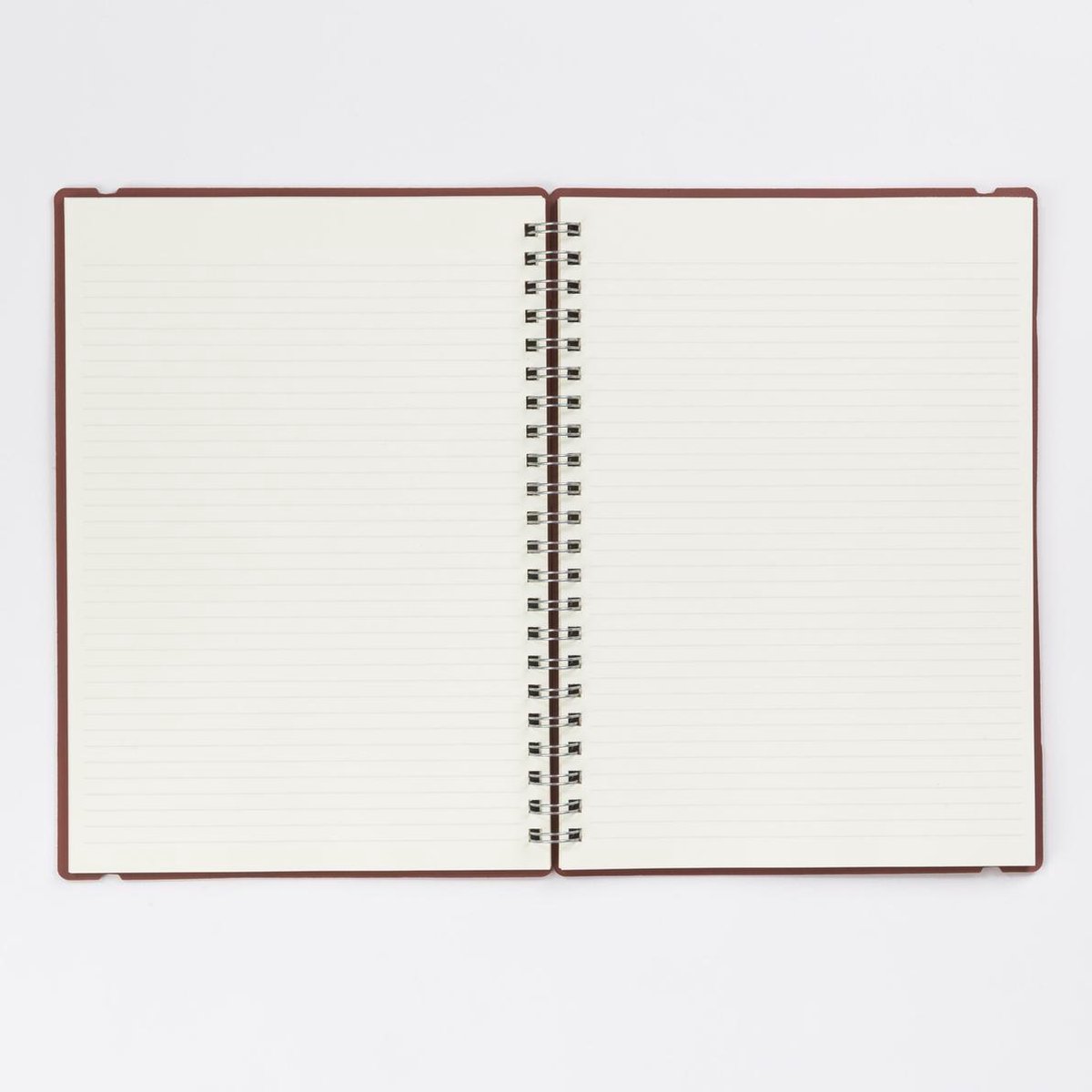 Vacavaliente - Studio Notitieboek A4 - Gerecycled Leer - Bruin