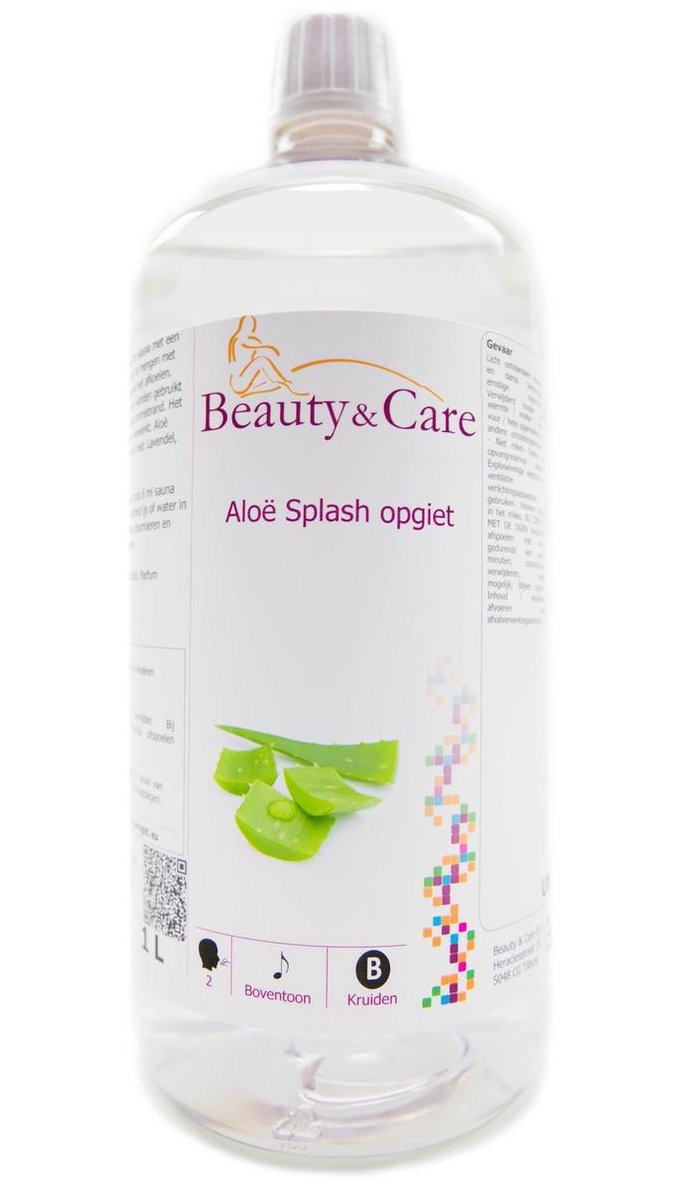 Beauty & Care - Aloë Splash opgiet - 1 L. new
