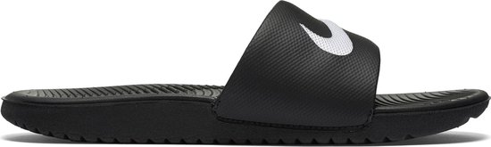 kraan Tot ziens Installatie Nike Kawa Slide Bgp Slippers Jongens - Black/White | bol.com
