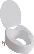 Aidapt toiletverhoger - 15 cm hoog met deksel