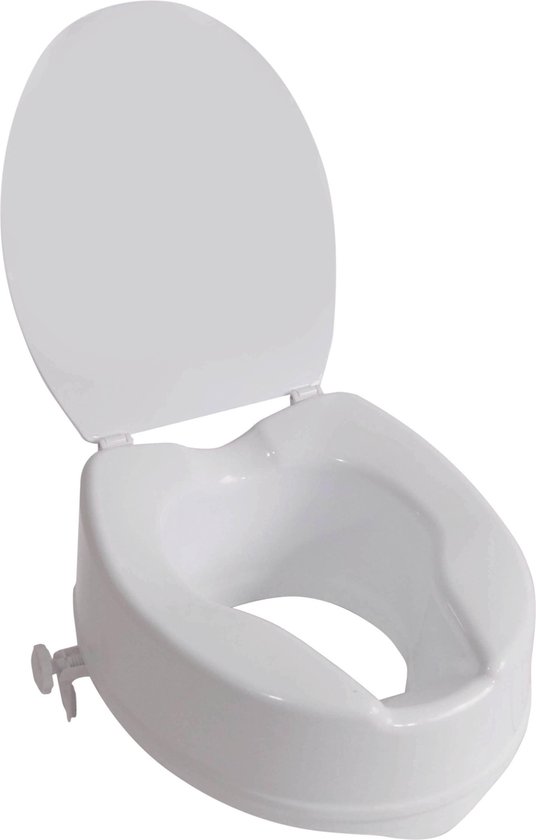 Aidapt toiletverhoger 15 cm hoog deksel | bol.com