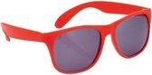 Voordelige rode verkleed zonnebrillen voor volwassenen