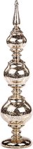 Goodwill Kerstbal-Kerstboom Glas Goud-Zilver H 50 cm