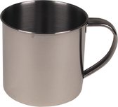 Mug / tasse en acier inoxydable 250 ml 8 x 7,5 cm, léger
