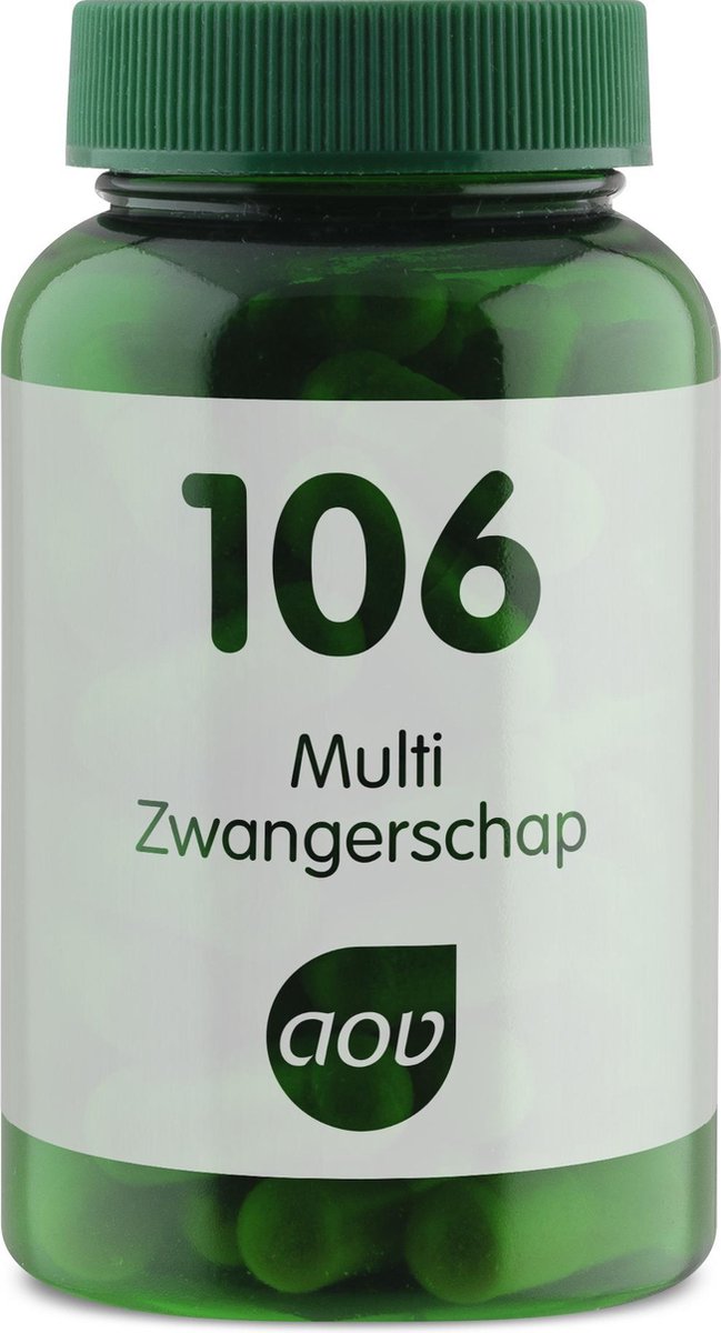 AOV 106 Multi Zwangerschap - 60 vegacaps - Multivitaminen - Voedingssupplementen