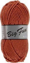 Lammy Yarns Big Fun bruin (760) - zacht dik acryl garen - pendikte 7 a 8mm - 100 grams bol met 80 meter