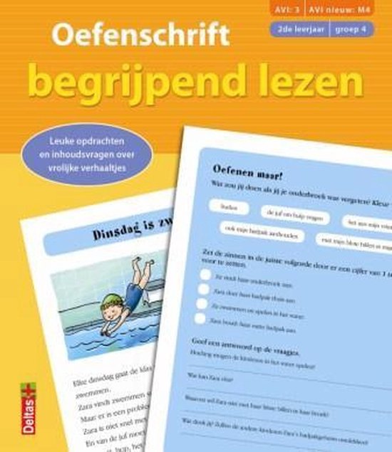 Foto: Oefenschrift begrijpend lezen groep 4 2de leerjaar