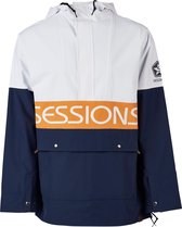 Sessions Chaos pullover anorak white