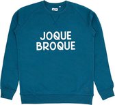 JOQUE BROQUE GRIJSGROEN SWEATER