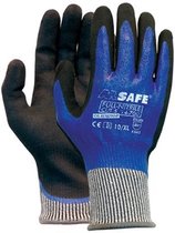 OXXA Protector 14-700 snijbestendige werkhandschoen XL/10 Oxxa - Blauw/zwart - Nitril - Gebreid manchet - EN 388:2016