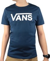 Vans Ap M Flying VS Tee VN0001O8LKZ, Mannen, Marineblauw, T-shirt maat: XS