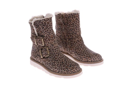 HIP H2445 Gevoerde Panterprint Boots Maat 28 HIP H2445 Gevoerde Panterprint Boots Maat 28