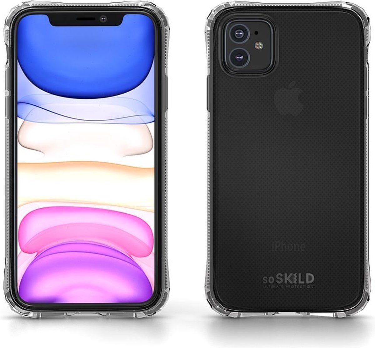 SoSkild iPhone 11 Hoesje Absorb Impact Case - Transparant