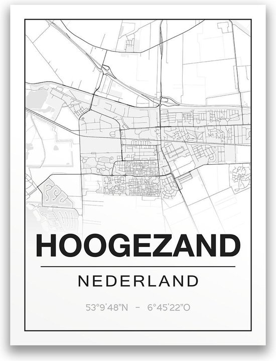 poster-plattegrond-hoogezand-30x40cm-bol