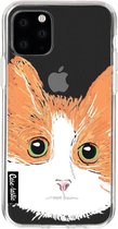 Casetastic Apple iPhone 11 Pro Hoesje - Softcover Hoesje met Design - Little Cat Print